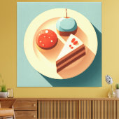 Sweet Temptages Canvas Afdruk (Insitu (Woonkamer))