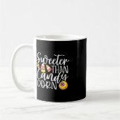 Sweet Than Candy Corn Hilarisch Halloween Snoep Co Koffiemok (Links)