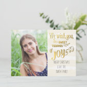 Sweet Tidings Of Joy Carte photo (Debout devant)