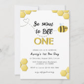 Sweet to Bee Een Verjaardag Schattige Kaart (Voorkant)