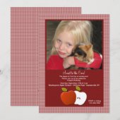 Sweet to the core foto uitnodiging (Voorkant / Achterkant)