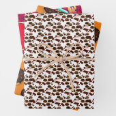 "Sweet Tooth" Inpakpapier Vel (In situ)