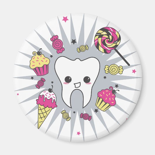 Sweet Tooth Magneet (Voorkant)