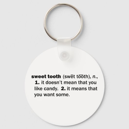 Sweet Tooth Sleutelhanger (Voorkant)