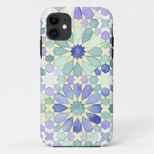'Sweet Tranquility' Islamitische geometrie telefoo iPhone 11 Hoesje
