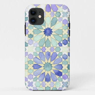 'Sweet Tranquility' Islamitische geometrie telefoo iPhone 11 Hoesje