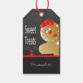 Sweet Treat Gingerbread Cadeaulabel (Achterkant)