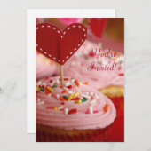 Sweet Treat Invitation Kaart (Voorkant / Achterkant)