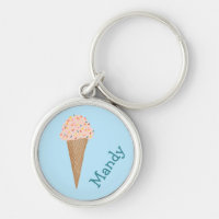 Sweet Treat Roze ijs Cone Sprinkles CUSTOM