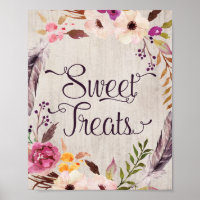 Sweet Treat Rustic Boho Floral Vrijgezellenfeest S