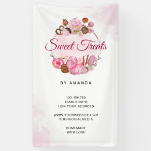 Sweet Treats Bakkerij Spandoek