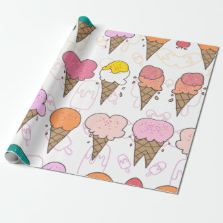Sweet Treats - Premium ijsverpakking Cadeaupapier