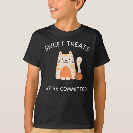 Sweet Treats, We're Committed - Kid's T-Shirt (Devant)