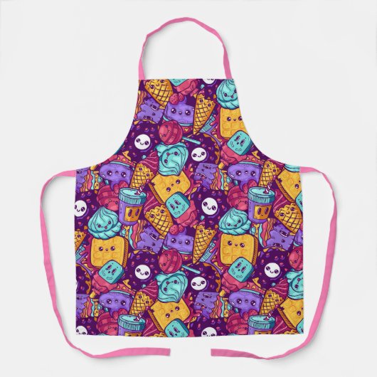 Sweet Trein Apron Schort (Voorkant)