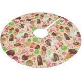 Sweet Treins Kerstboom Rok (Gekanteld)