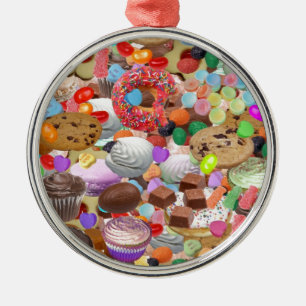 Sweet Treins Metalen Ornament