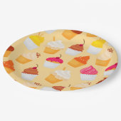 Sweet Treins Papieren Bordje (Gekanteld)