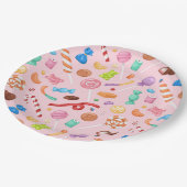 Sweet Treins Papieren Bordje (Gekanteld)