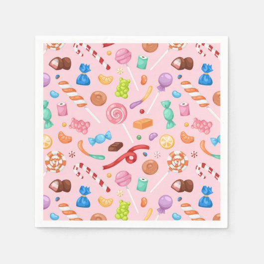 Sweet Treins Servet (Voorkant)