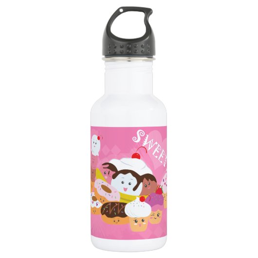 Sweet Treins Waterfles (Voorkant)