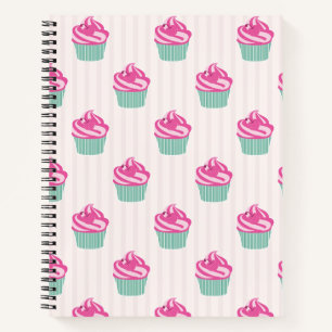 Sweet Trendy Cup Cakes Notitieboek