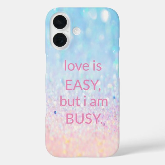 Sweet Trendy glitter Case-Mate iPhone Case (Achterkant)