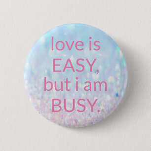 Sweet Trendy glitter Ronde Button 5,7 Cm