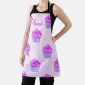 Sweet Trendy Pink Cup-Cakes Schort (Insitu)