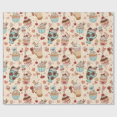 Sweet Trepingpapier Cadeaupapier (Vlak)