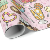 Sweet Trepingpapier Cadeaupapier (Rol Hoek)