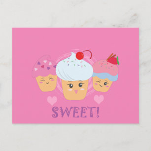 Sweet Tres - Cupcakes! Briefkaart