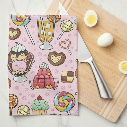 Sweet Tres Kitchen Towel Theedoek (Quarter Fold)