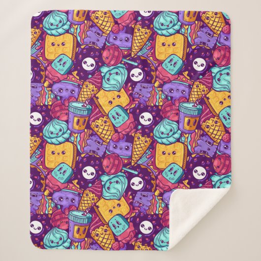 Sweet Tres Sherpa Blanket Sherpa Deken (Voorkant)