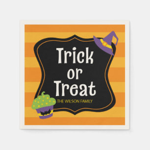 Sweet Trick or treat Halloween Party Servetten