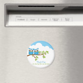 Sweet Twins Owens garçon bébé Merci aimant (In Situ (Lave-vaisselle))