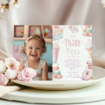 Sweet une crème glacée carte de remerciements phot<br><div class="desc">Sweet une crème glacée anniversaire photo cartes de remerciements correspondants disponibles.</div>