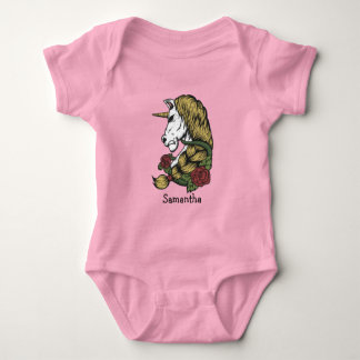 Sweet Unicorn Party Baby Bodysuit