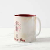 Sweet Valentine’s Day Nutcracker Love Coffee Mug (Devant droit)