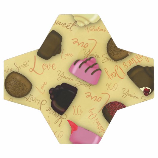 Sweet Valentine - Saint Valentin Motif de bonbons (Plat)