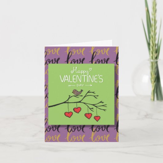 Sweet Valentine's Day Card for him or her (Voorkant)