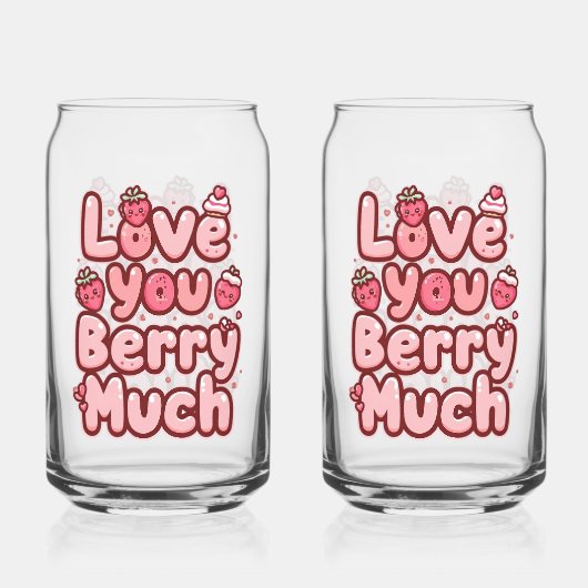 Sweet Valentine's Day Fruit and Cupcake Quote (Recto)