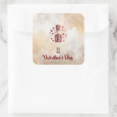 Sweet Valentine's Day Nutcracker Romantic Sticker (Tas)