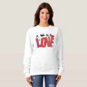 Sweet Valentine's Love Cupid Sweatshirt (Devant entier)