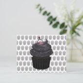 Sweet Verloving Cupcake Briefkaart (Staand voorkant)