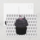 Sweet Verloving Cupcake Briefkaart (Voorkant / Achterkant)