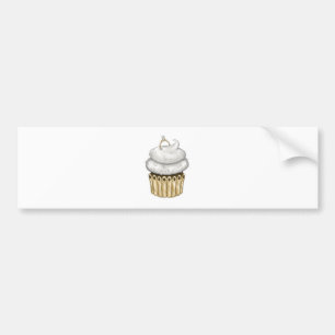 Sweet Verloving Cupcake Bumpersticker