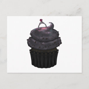 Sweet Verloving Cupcake Feestdagenkaart