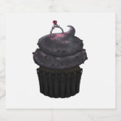 Sweet Verloving Cupcake Likeurfles Etiket (Enkel label)