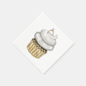 Sweet Verloving Cupcake Servet (Hoek)