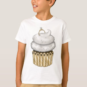 Sweet Verloving Cupcake T-shirt